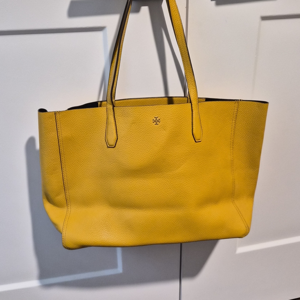 Tory Burch Vibrant Yellow Tote Bag